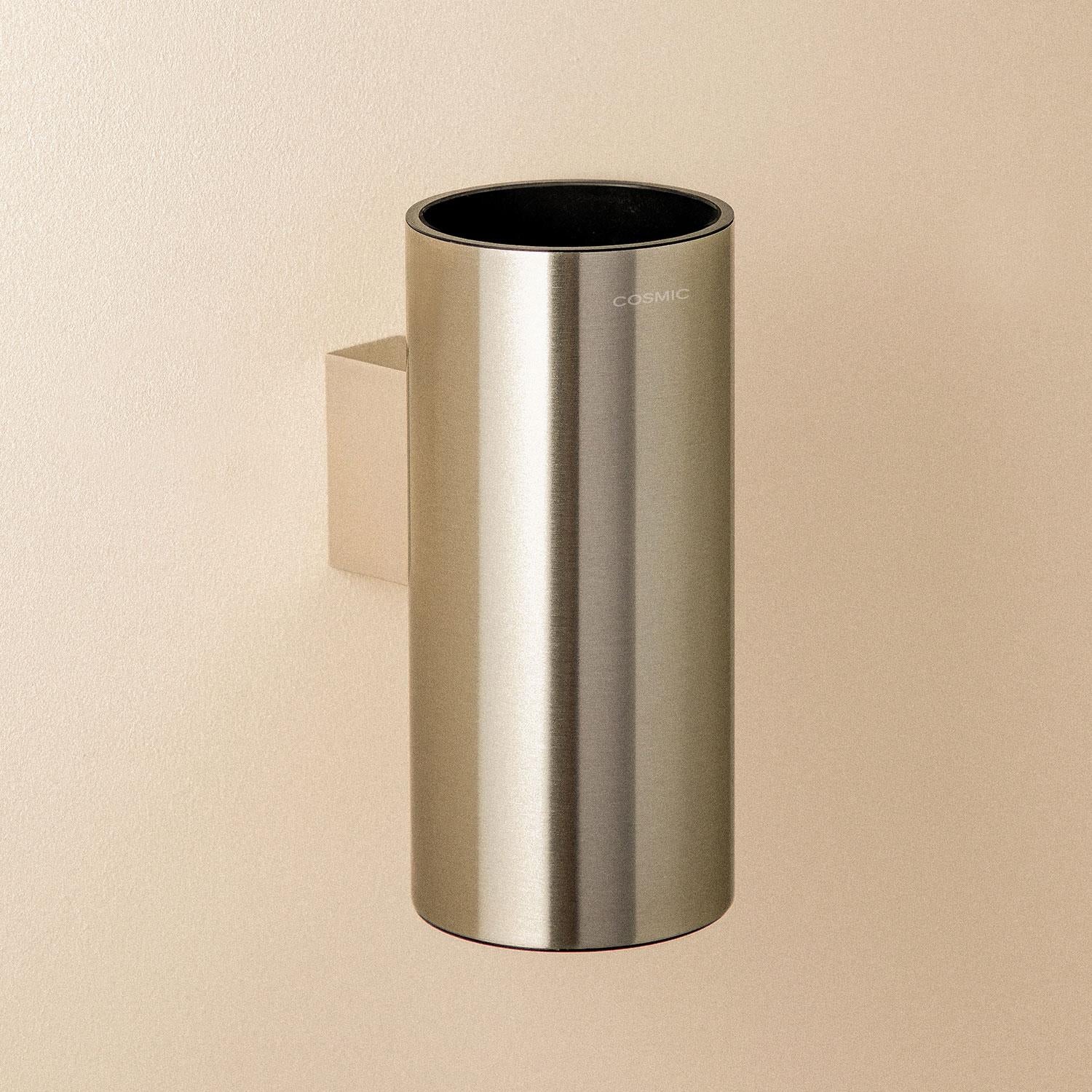 Toothbrush Holder Glossy Stainless Steel Logic