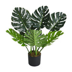 65cm Artificial Tropical Monstera Tree Faux Plant In Pot