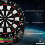 G220 Professional Electronic Soft Tip Dartboard Set | One Size | Multi