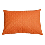 Ultrasonic Quilted Embossed Cushion Cover | 50cm x 75cm | Orange