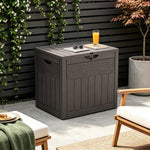 126l Pp Garden Storage Box With Combination Padlock