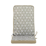 Outdoor High Back Seat Cushion Set Of 2 Deck Stripe