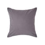 Continental Egyptian Cotton Pillowcase 200 Tc | 40cm x 40cm | Dark Grey