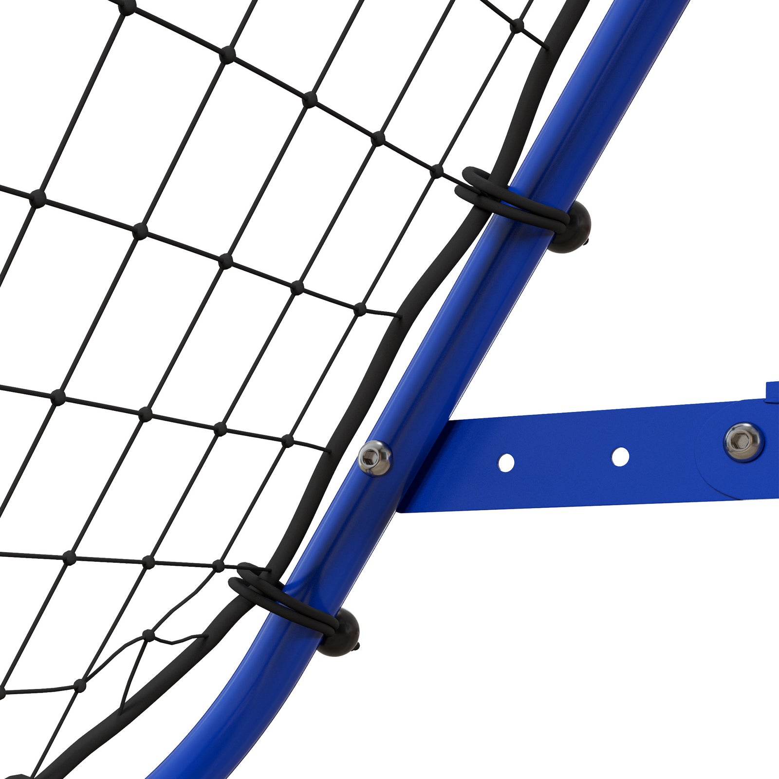 Rebounder Net Practise Football Kickback Target Goal | Blue