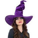 Velour Witch Hat | Purple
