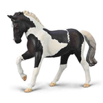 Warmblood Stallion (Black Tobiano) Figure