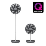 Rize Portable Fan With Rechargeable Battery | Grey