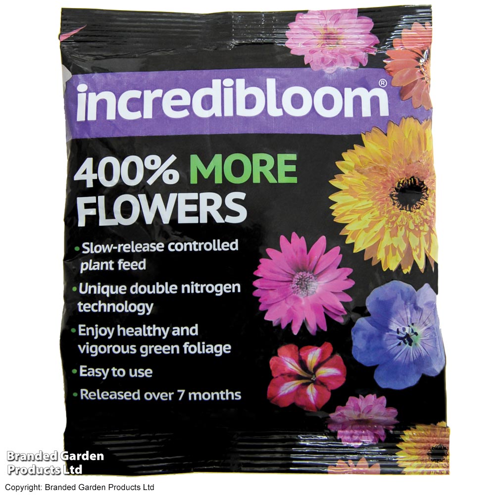 Incredi Peatfree Premium Multi-purpose Compost - 40 Litre Bag + 120g Incredibloom