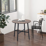 Dining Table For 4, Industrial, Steel Base