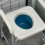 Personal Mobility Assist Waterproof Commode Wheelchair