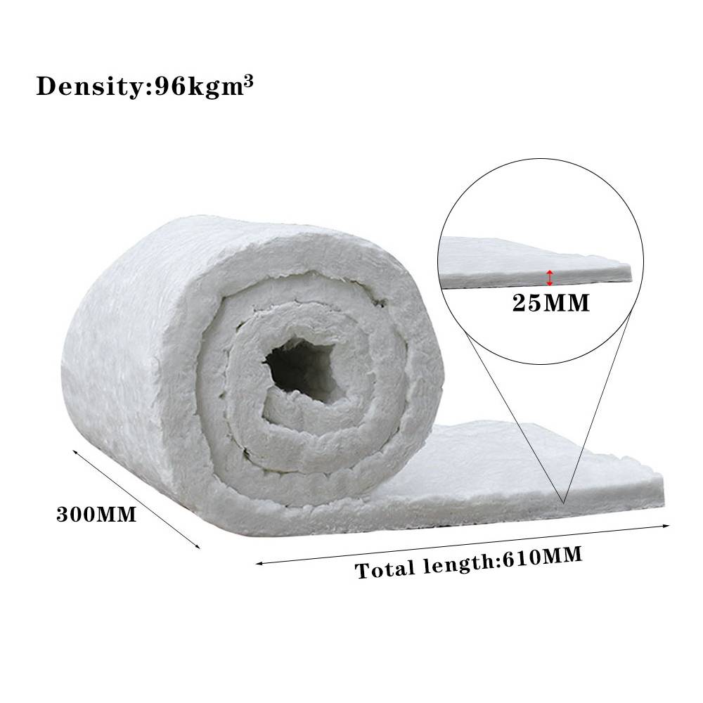 25mm Ceramic Fibre Insulation Blanket | 300mm