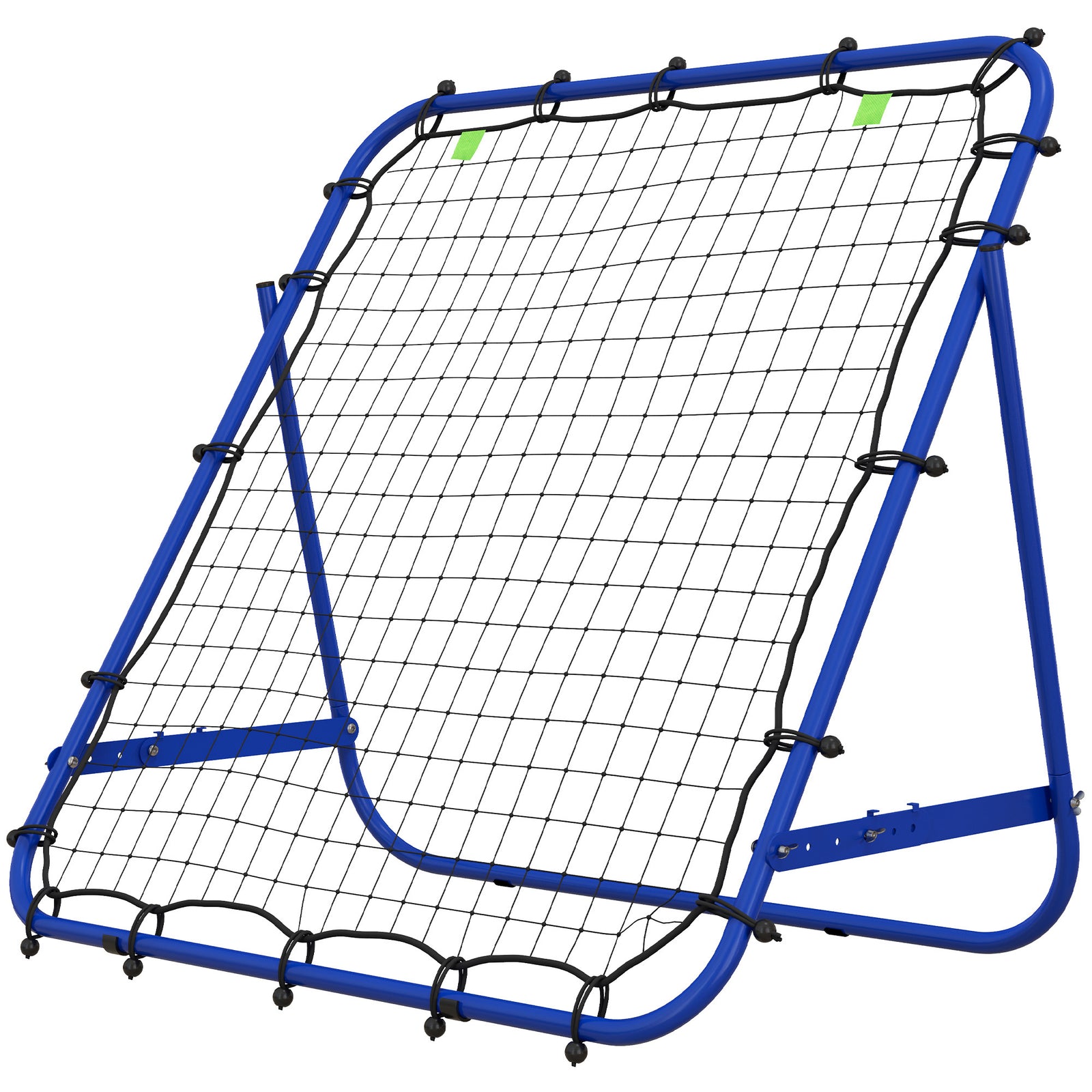 Rebounder Net Practise Football Kickback Target Goal | Blue