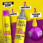 Bedhead By  Small Talk Thickifier Energizer Stylizer Hair Volume Cream,240ml, 2pk