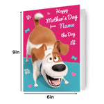 Personalised Mother's Day Card 'from The Dog' Official Product