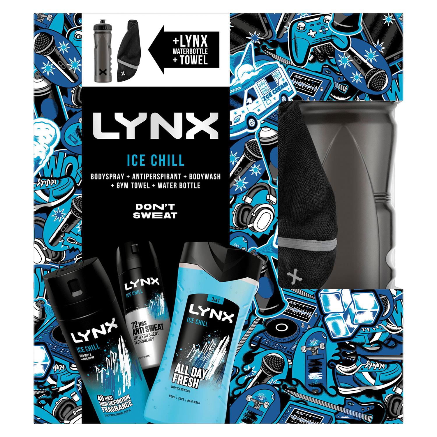 Don't Sweat Ice Chill Collection Gift Set For Him With Gym Towel & Bottle