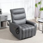 HOMCOM Electric Recliner Chair With Phone Holder, Usb Charge Port
