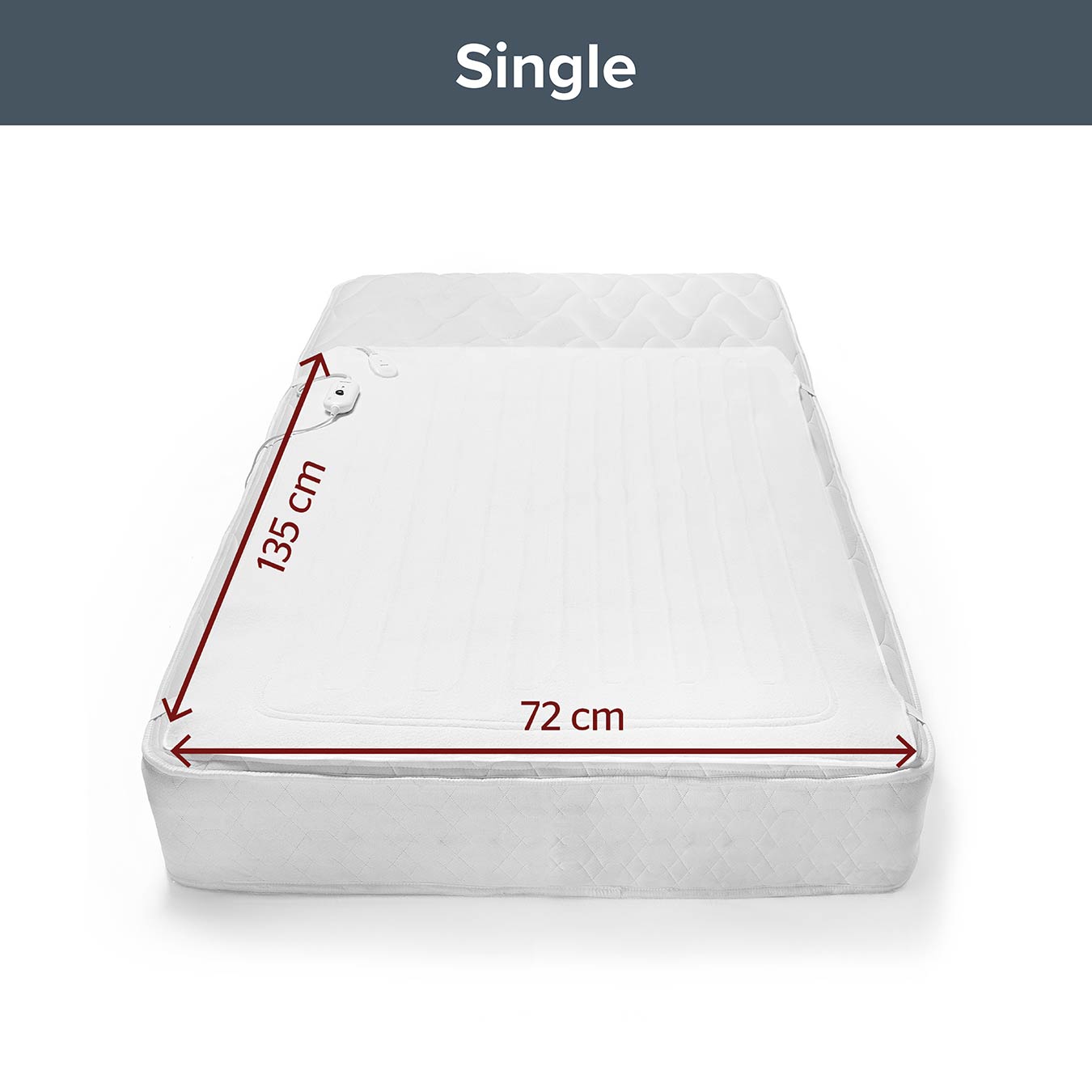 Teddy Fleece Electric Blanket | Single