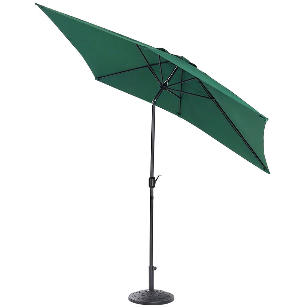Waterproof Rectangular Parasol For Outdoor With Decorative Base