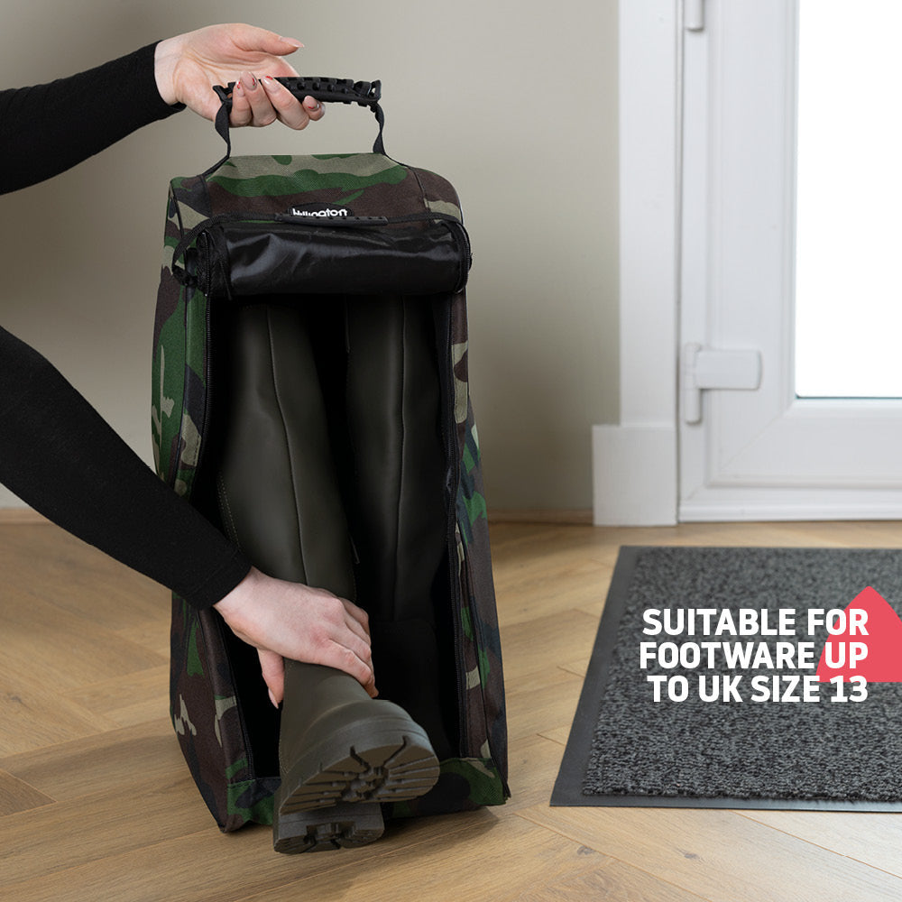 Wellie Boots Storage bag - Camouflage