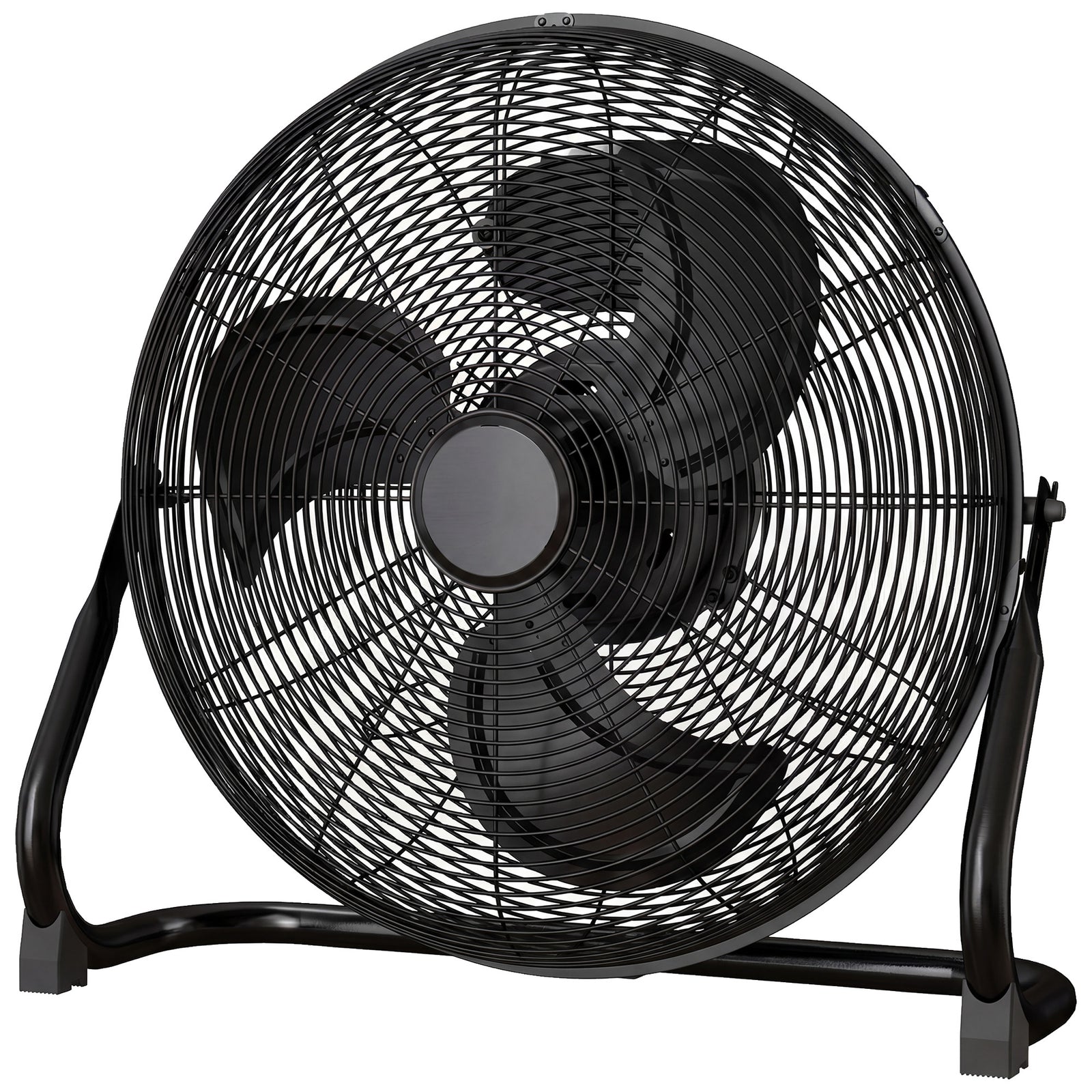 20" 100w Desk Fan Home Office Moving Oscillation With 3-speed Wind