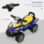 Goodyear Baby Quad Ride-on Walker W/ Lights Horn Storage 18-36 Months