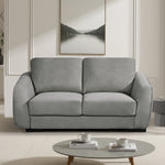 Fairview Soft Fabric 2 Seat Sofa | Grey