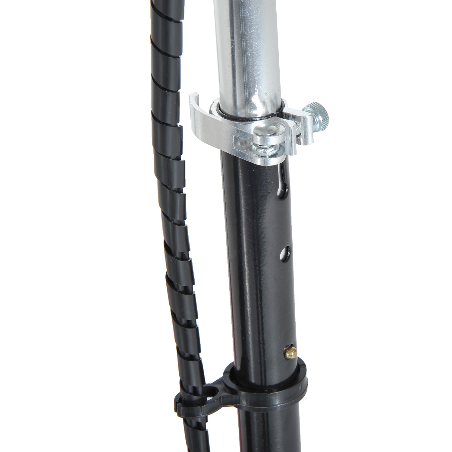 Foldable Powered Scooter With Adjustable Seat And Brake | Black