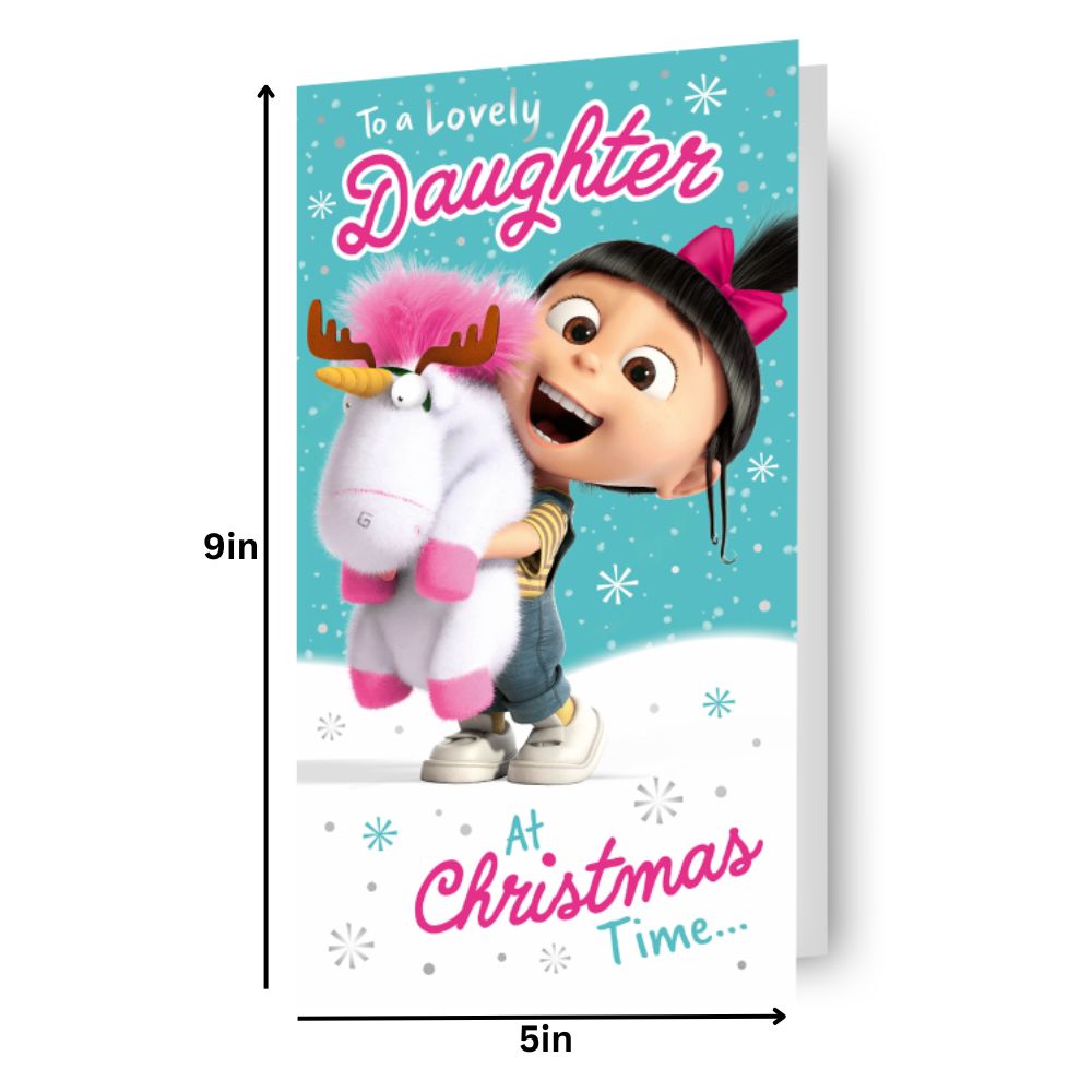 Minions Daughter Christmas Card Official Product
