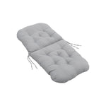 Rocking Chair Tufted Seat Pad Non-slip Seat Cushion | Light Grey