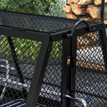 3-in-1 Bbq Rotisserie, Mesh Lid, Poker | Black