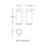Soap Dispenser, Mustard, Logic Collection