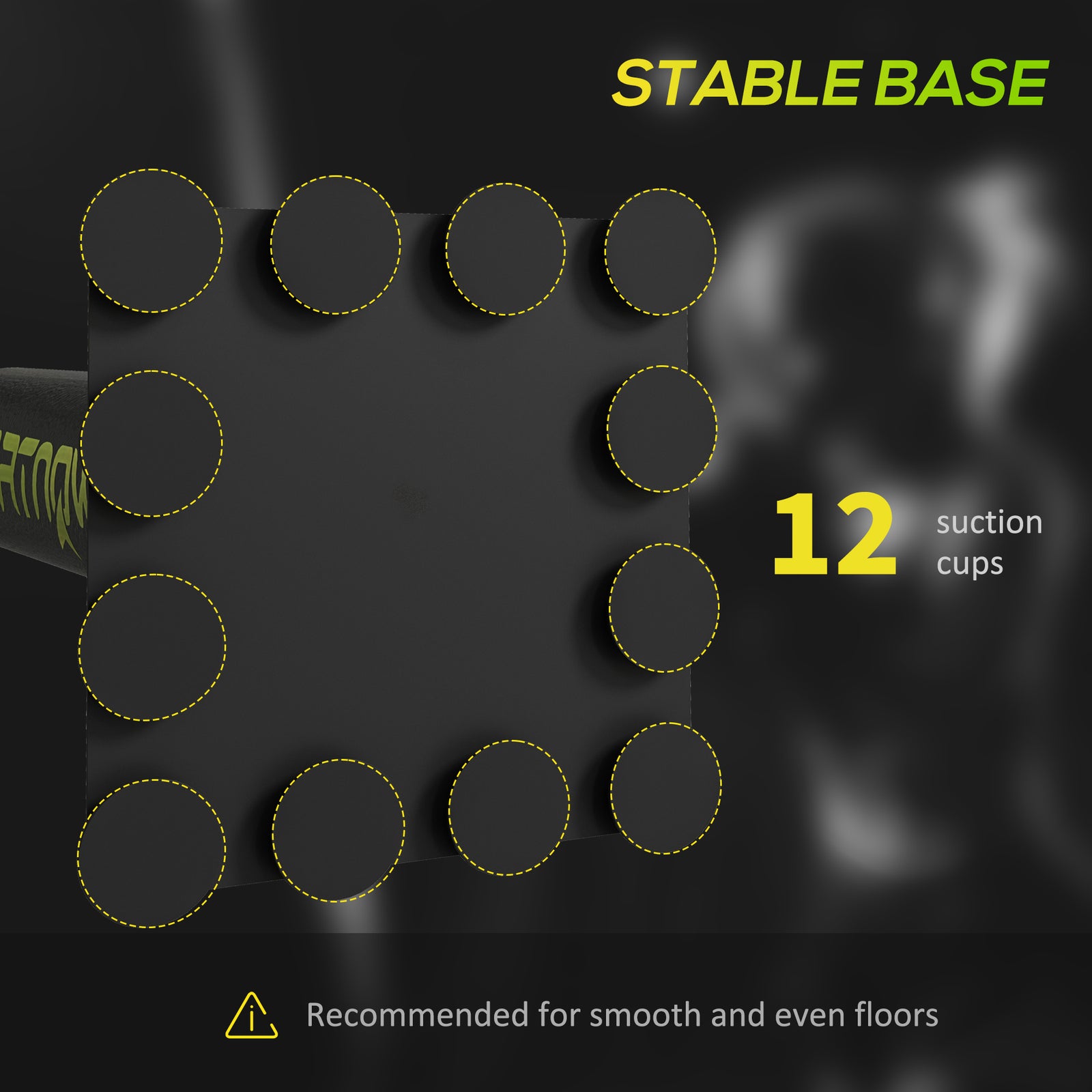 140-205cm Boxing Bag Freestanding Punching and Kicking Bag | Black