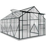 Polycarbonate Greenhouse W/ Sliding Door & Vent