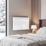 Smart Electric Panel Heater, Freestanding Wall Mounted | 1000w | White