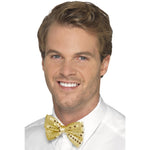 Sequin Bow Tie | Gold