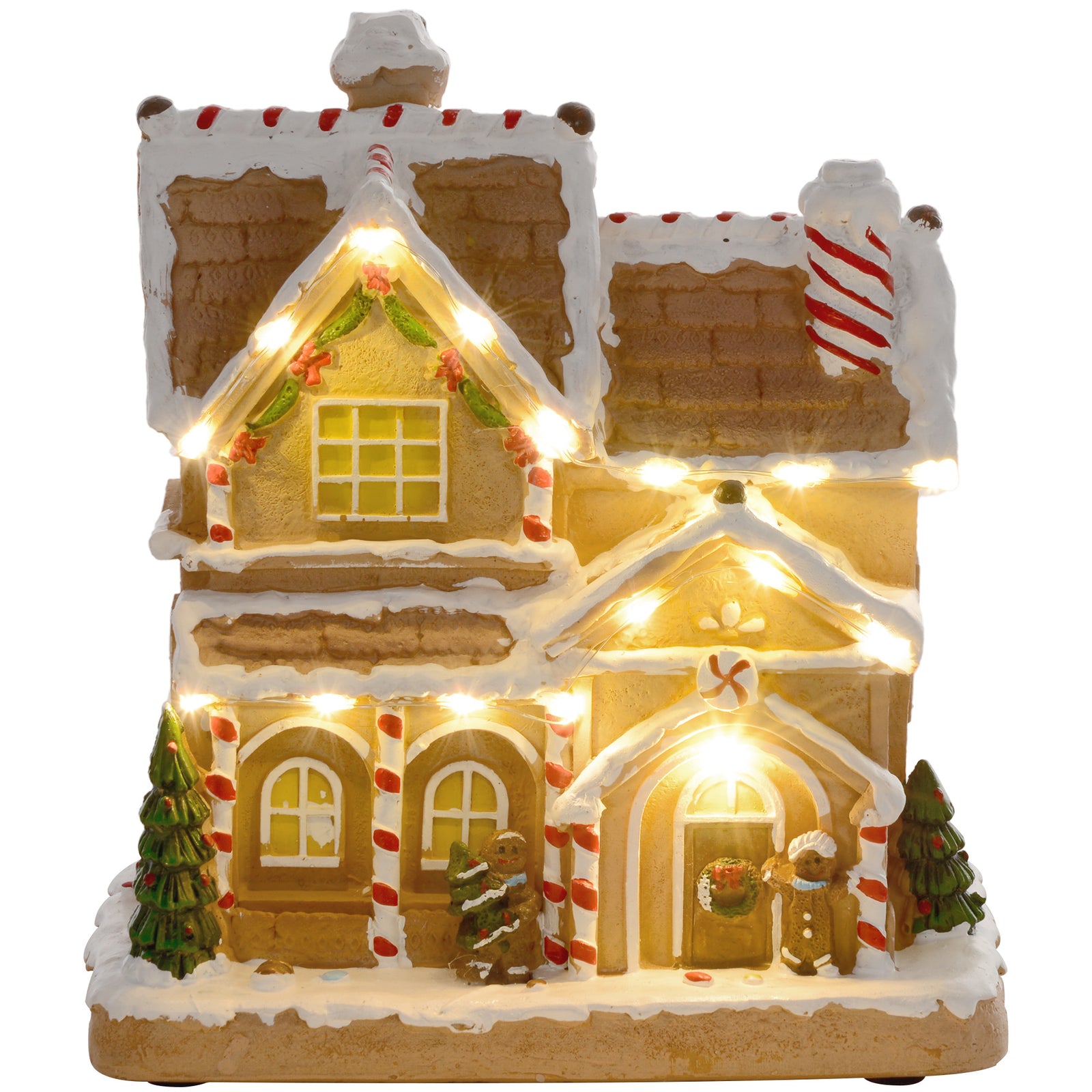 Lighted And Musical Christmas Candy House