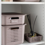 Lightweight & Durable Basket Recycled 20 Storage Box,13l, Charcoal