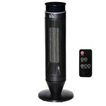1000w/2000w Tower Heater With 42 Degree Oscillation Remote