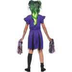 Dark Cheerleader Child Girl's Costume | Age 7-9