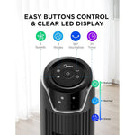 45W Quiet Tower Fan with Remote Control, Portable Fan, Oscillating Cooling Fan for Bedroom, Living Room