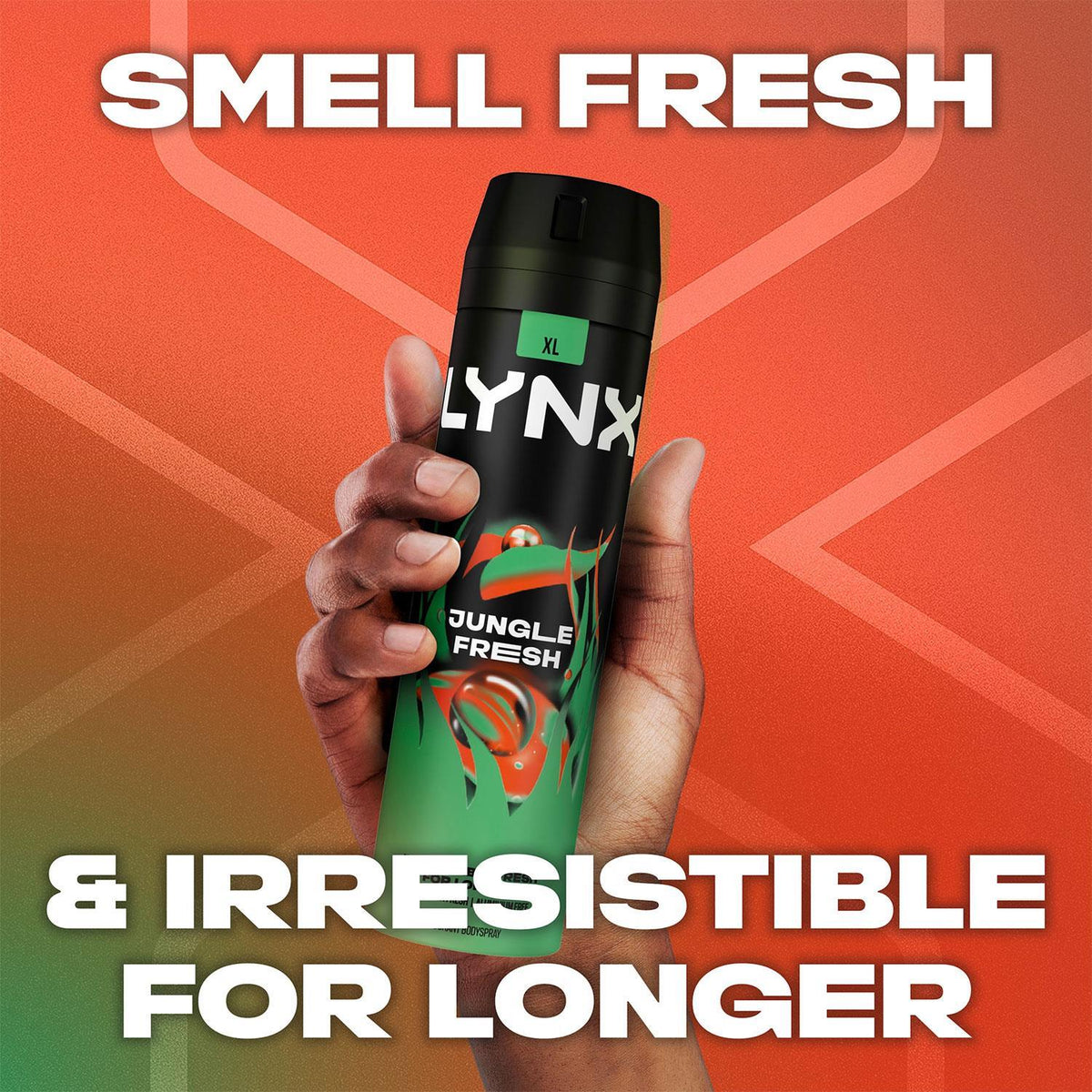 Body Spray Jungle Fresh 48h Protection High Definition Fragrance, 200ml | Set of 24