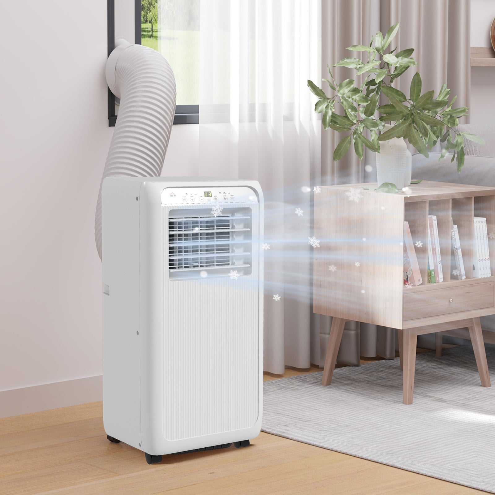 7,000 Btu Portable Air Conditioner With 15m², Dehumidifier