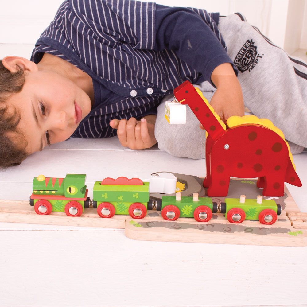 Dino Crane for Wooden Dinosaur Train Set
