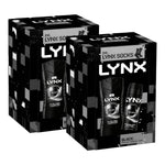 Black Duo And Socks Gift Set For Him, Body Wash And Body Spray | Set of 2