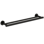 Double Towel Rack Matt Black Architect Sp (60cm)