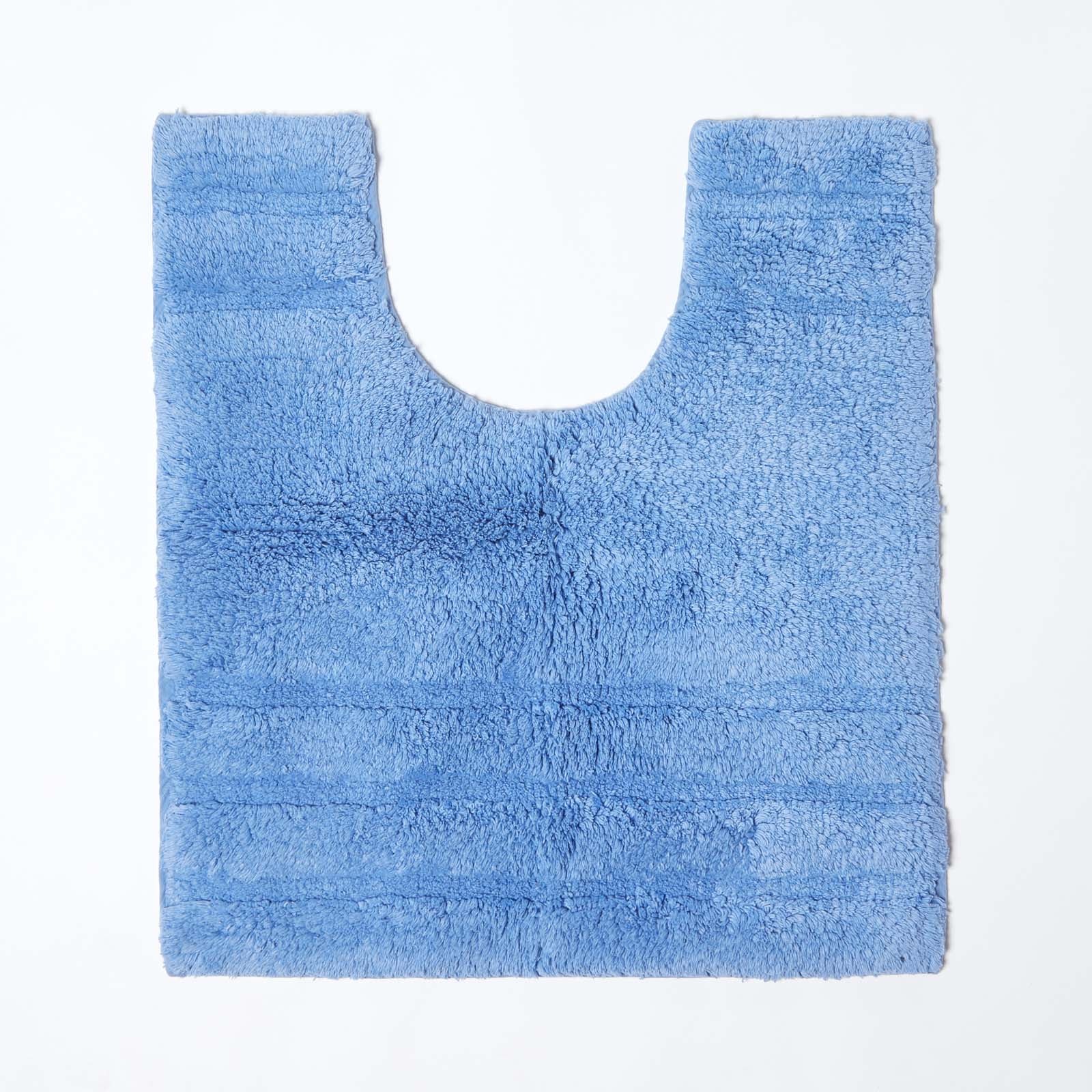Spa Supreme Luxury Bath Mat | Pedestal Mat | Blue