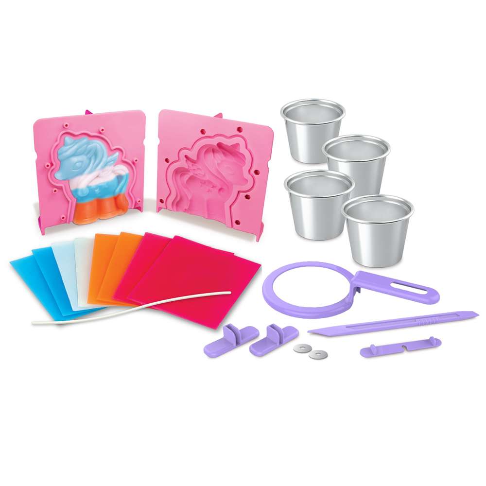 Kidzmaker - 3d Unicorn Candle Making Kit