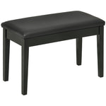 Classic Piano Bench Stool, Pu Leather Padded Keyboard Seat