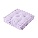 Cotton Plain Floor Cushion | 50cm x 50cm | Mauve