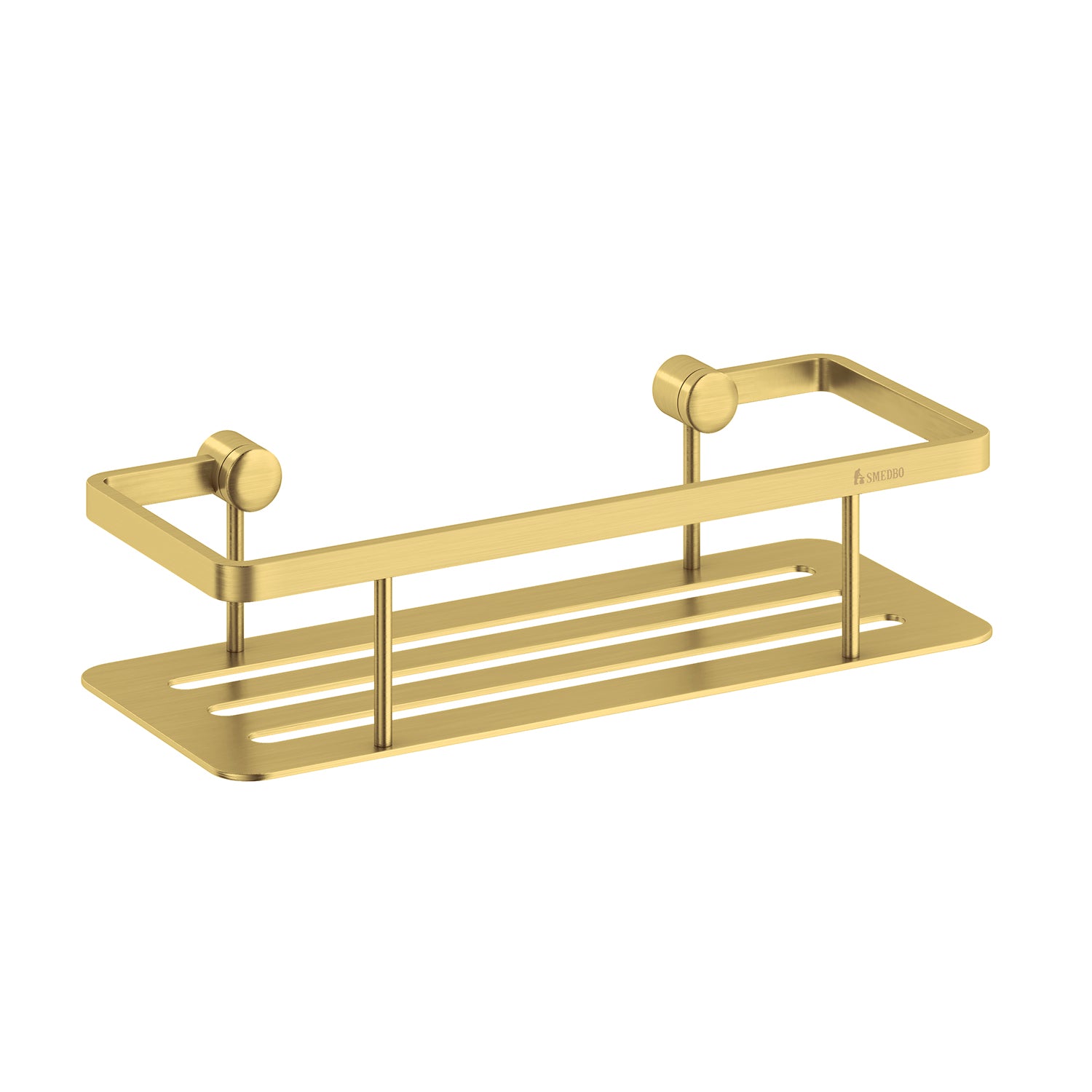 Shower Basket Wall Mounted Soap Caddy Non-rust Storage Shelf | Brushed Brass